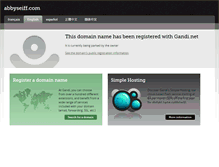 Tablet Screenshot of abbyseiff.com